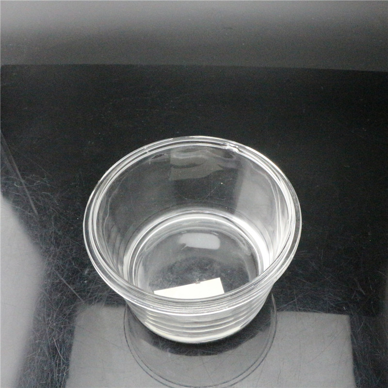 Shanghai Factory Direct sale glass jar with glass lid for maccha sauce