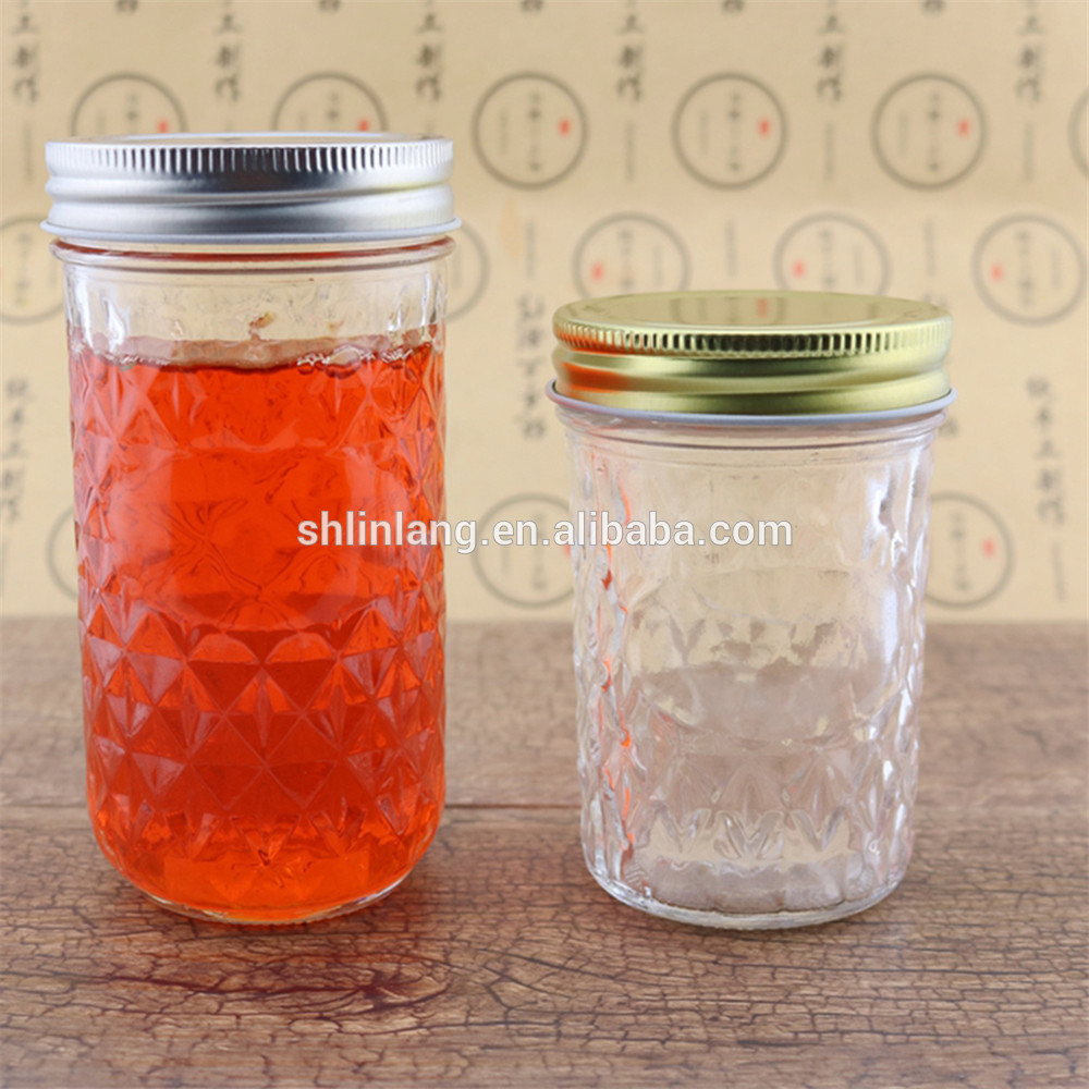 Manufacturing Companies for Nescafe Coffee Bottle - Linlang hot sale glass products jar of jam – Linlang