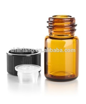 Leading Manufacturer for Wooden Lid For Candle Jar - Good Reputation Wholesale 5ML 10ML 15ML 20ML Amber Glass Vial Bottle – Linlang