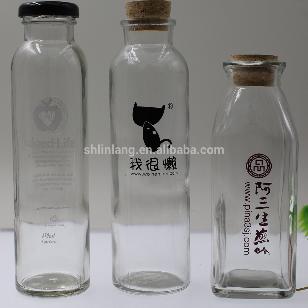 1 liter glasflaske glasmælkflaske