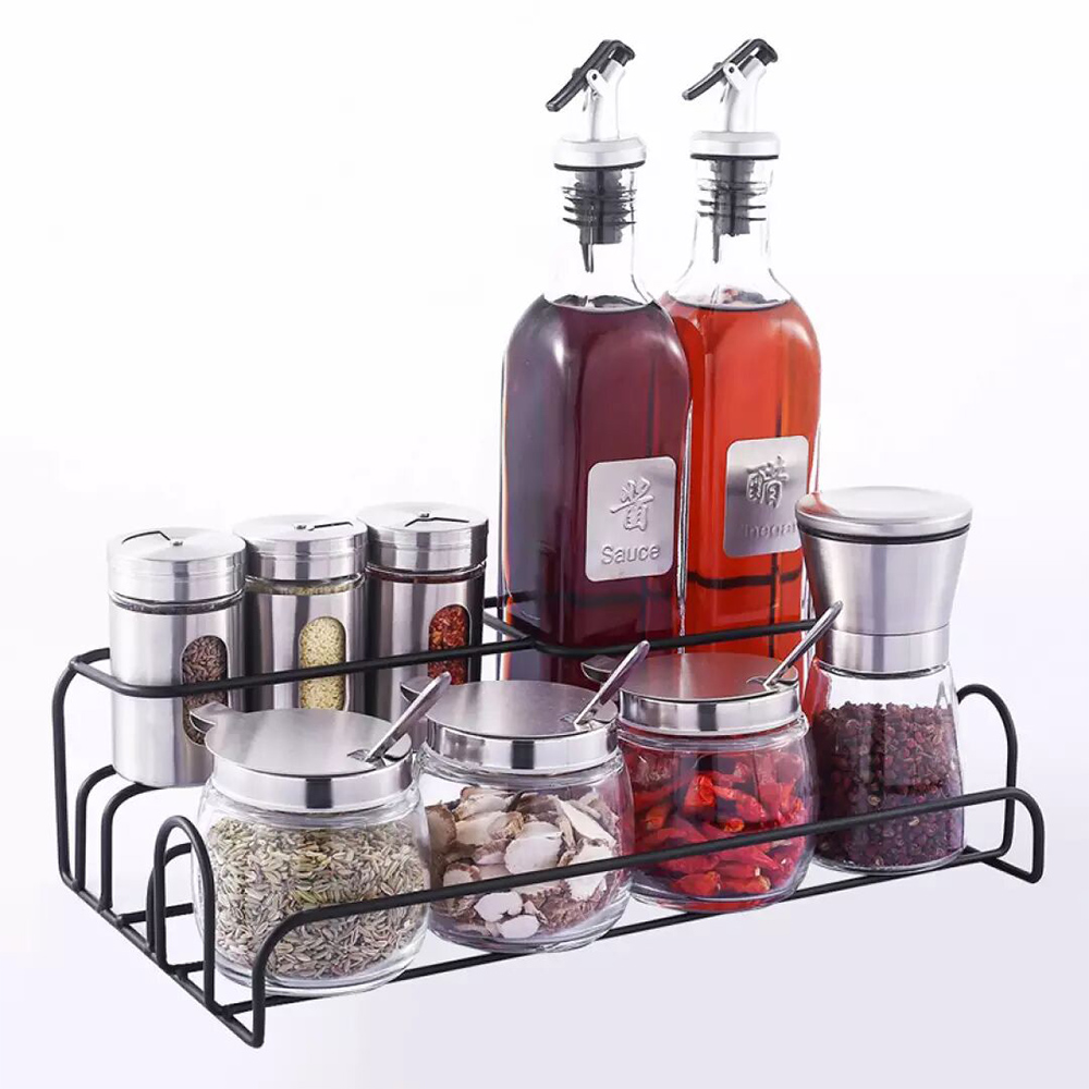 Linlang welcomed glassware products Vintage Oil & Vinegar Bottle – Typography Salad Dressing Bottles w/ Cork Tops – EVOO Storage