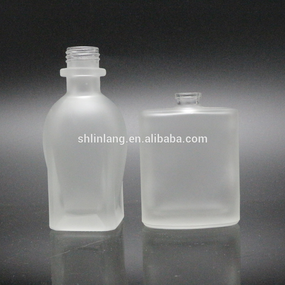 shanghai linlang Alibaba china 30ml 50ml 100ml glass perfume bottles wholesale for packaging cosmetic