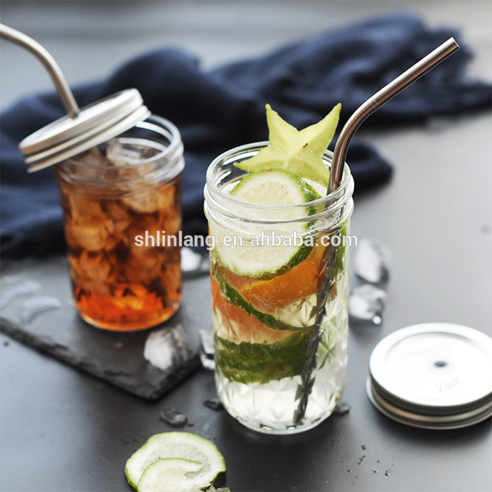 Linlang hot welcomed glass products mini mason jar