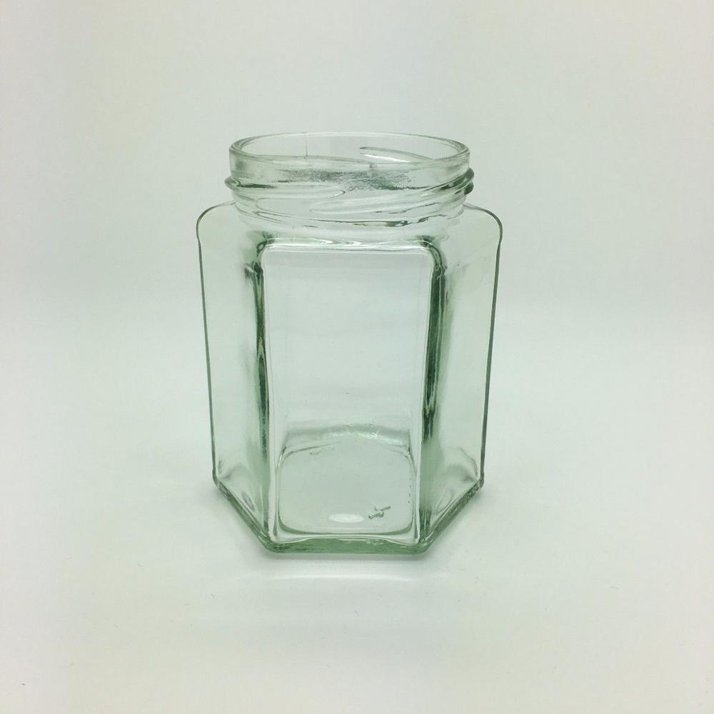 Well-designed Empty Glass Bottles With Pump - Chutney Pickles Preserves Packing Glass Jar For Honey – Linlang
