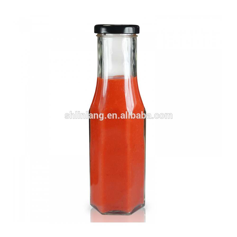Top Suppliers Fancy Liquor Glass Wine Bottles - Dasher Bottle Glass New Hot Sauce Clear Empty 5 Oz 12 Pack FREE SHIPPING hot sauce bottle with metal lid – Linlang