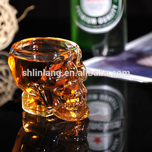 Fairly Odd Novelties Glass Skull Decanter – Fill It Up W/ Wine, Beer or Liquor, 125ml, Clear