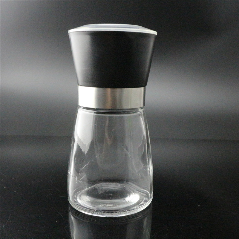 Linlang shanghai glass pepper grinder with good quality