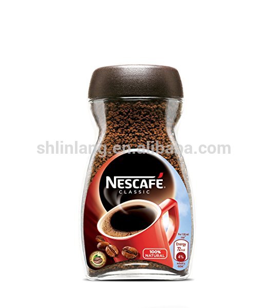 Shanghai wholesale 250ml 7ounce clasico coffee mate bottle, glass coffee bottle