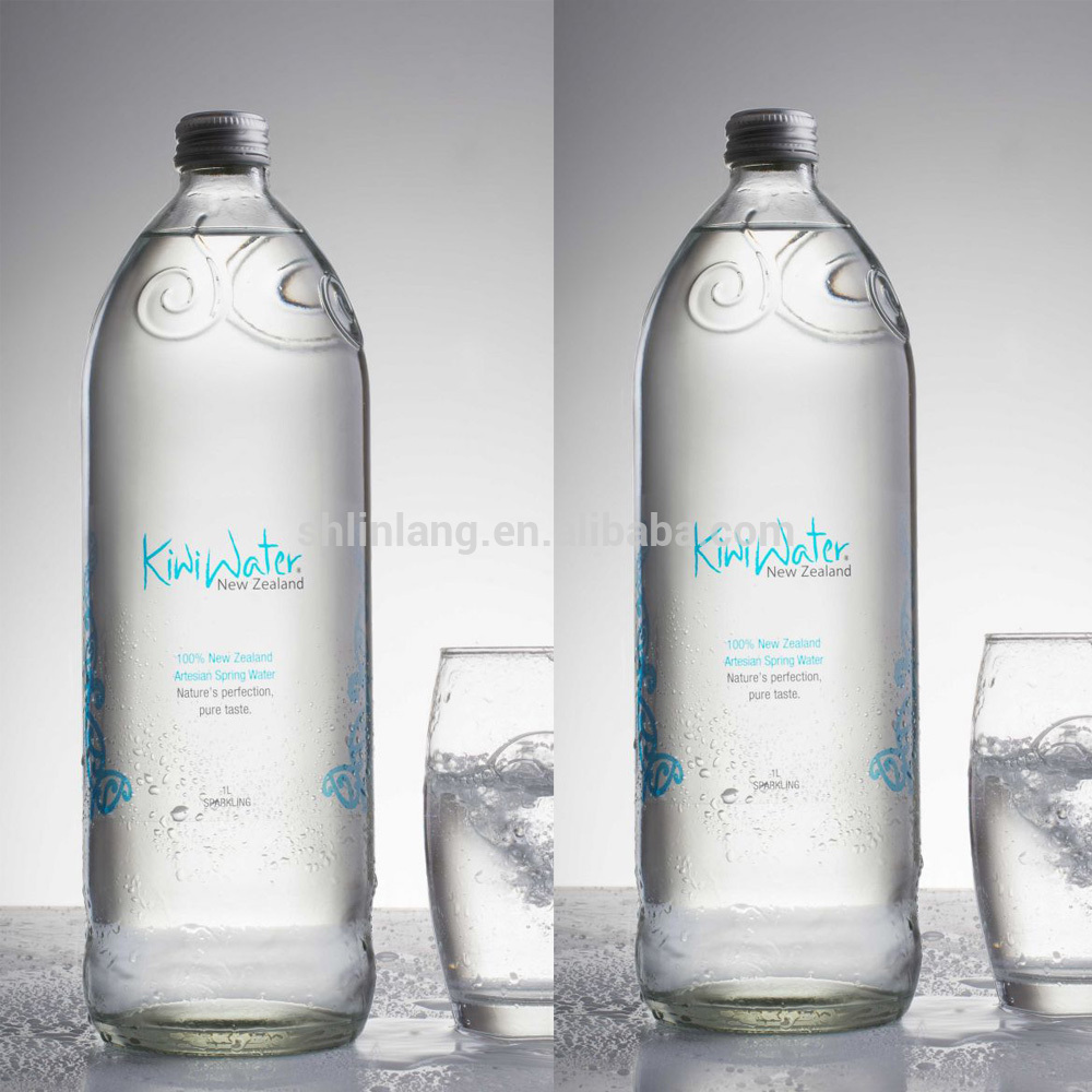 Linlang hotsell duża pojemność butelka szklana z metalową nakrętką