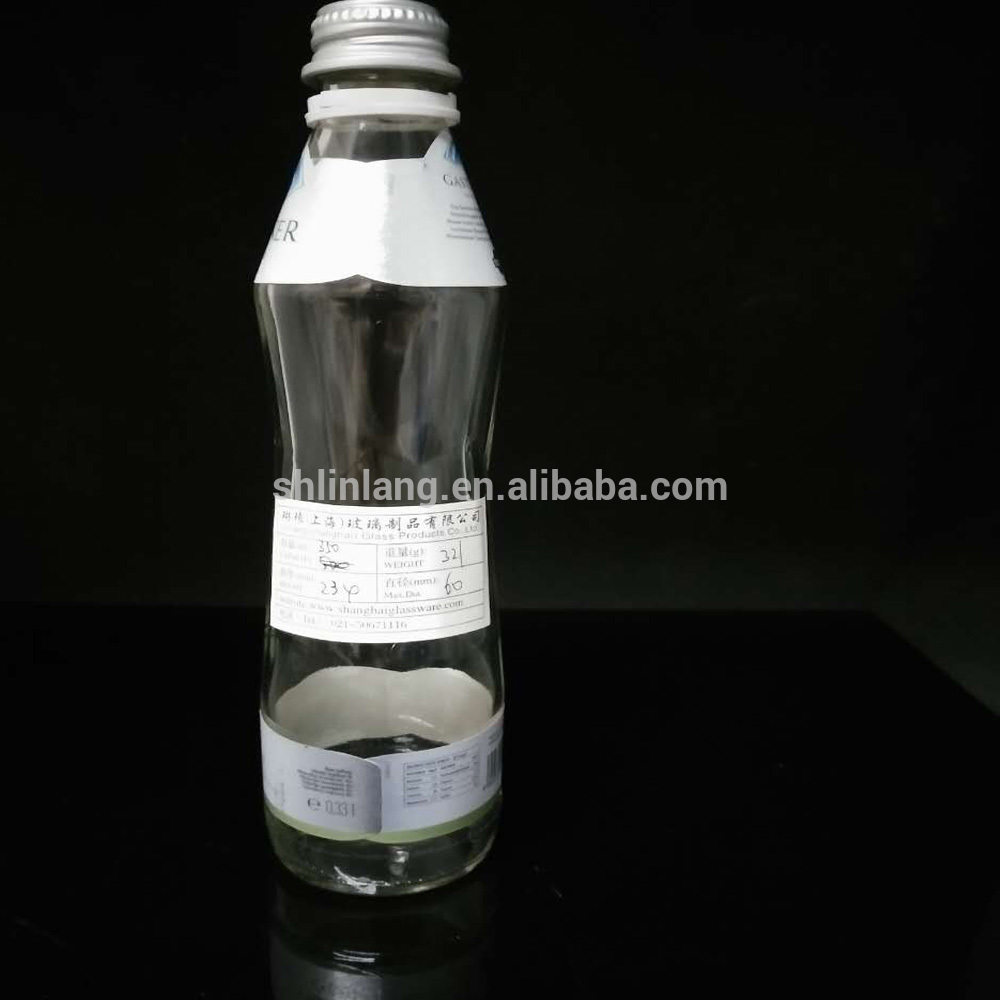 Pogranda Factory Ĉinio Alta Kvalito Suko Glass / Juice botelo / Beverage Glass Bottle