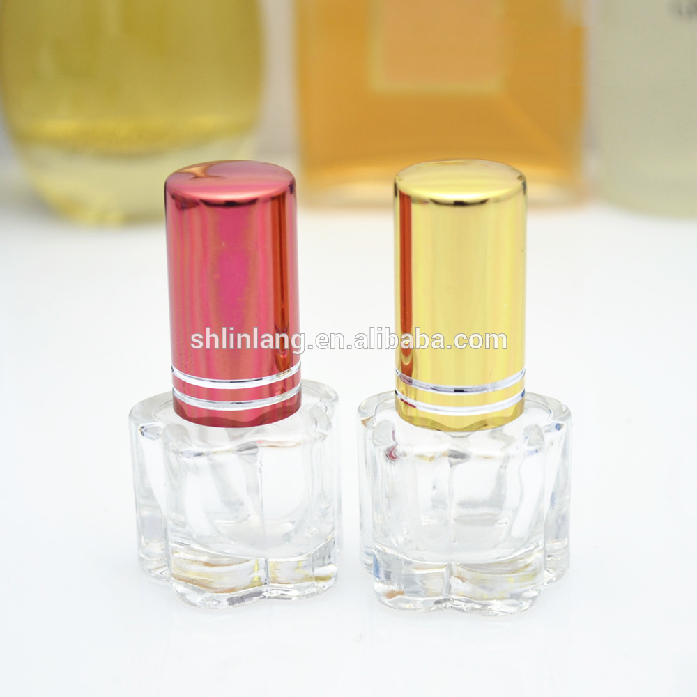SHANGHAI LINLANG luxury customized brand design glass perfume bottle cosmetic glass bottle with cheap price