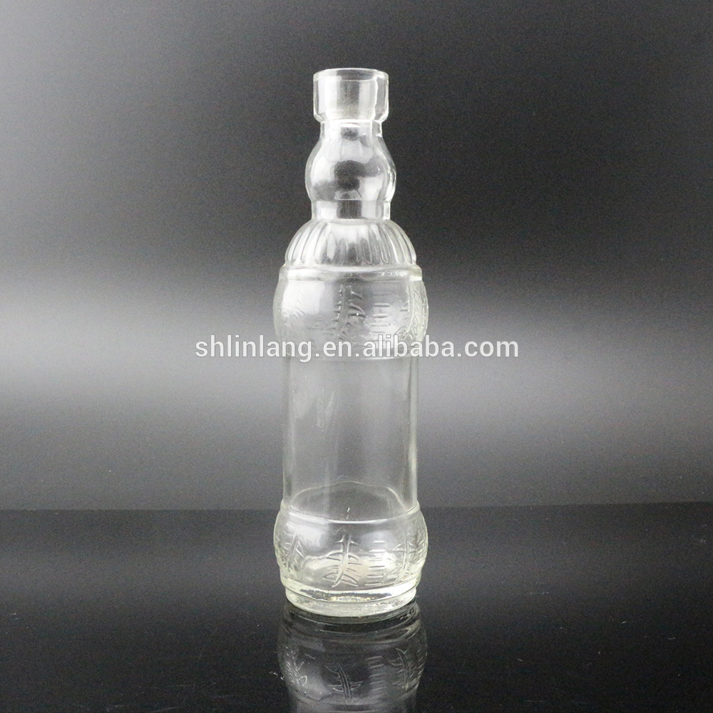 glass vase with round bottom
