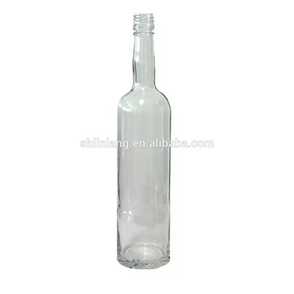 Shanghai Linlang wholesale 750ml liquor glass bottle