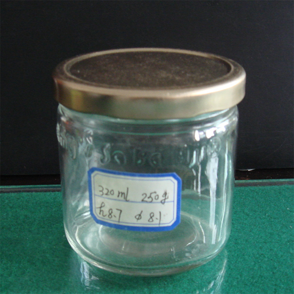 China Gold Supplier for Glass Candle Jar With Wooden Lid - Good Reputation Top Grade Glass Jar for Caviar – Linlang
