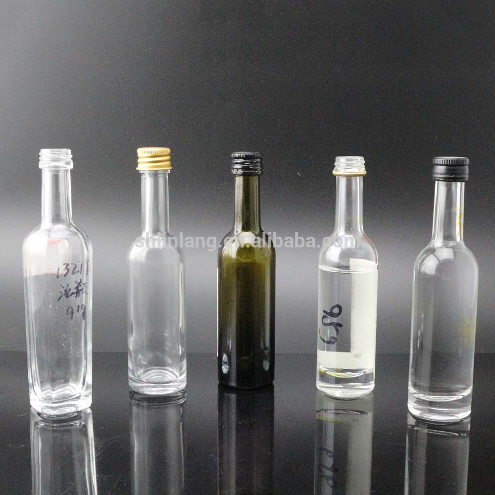 Manufacturing Companies for Dark Green Olive Oil Glass Bottle - Shanghai Linlang wholesale OEM small wine glass bottle – Linlang