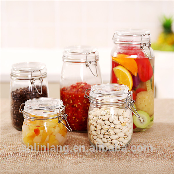 China Supplier 4l Glass Jar With Tap - Linlang hot welcomed glass products,pickles bottle – Linlang