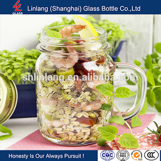 Linlang hot welcomed glass products,skull mason jar