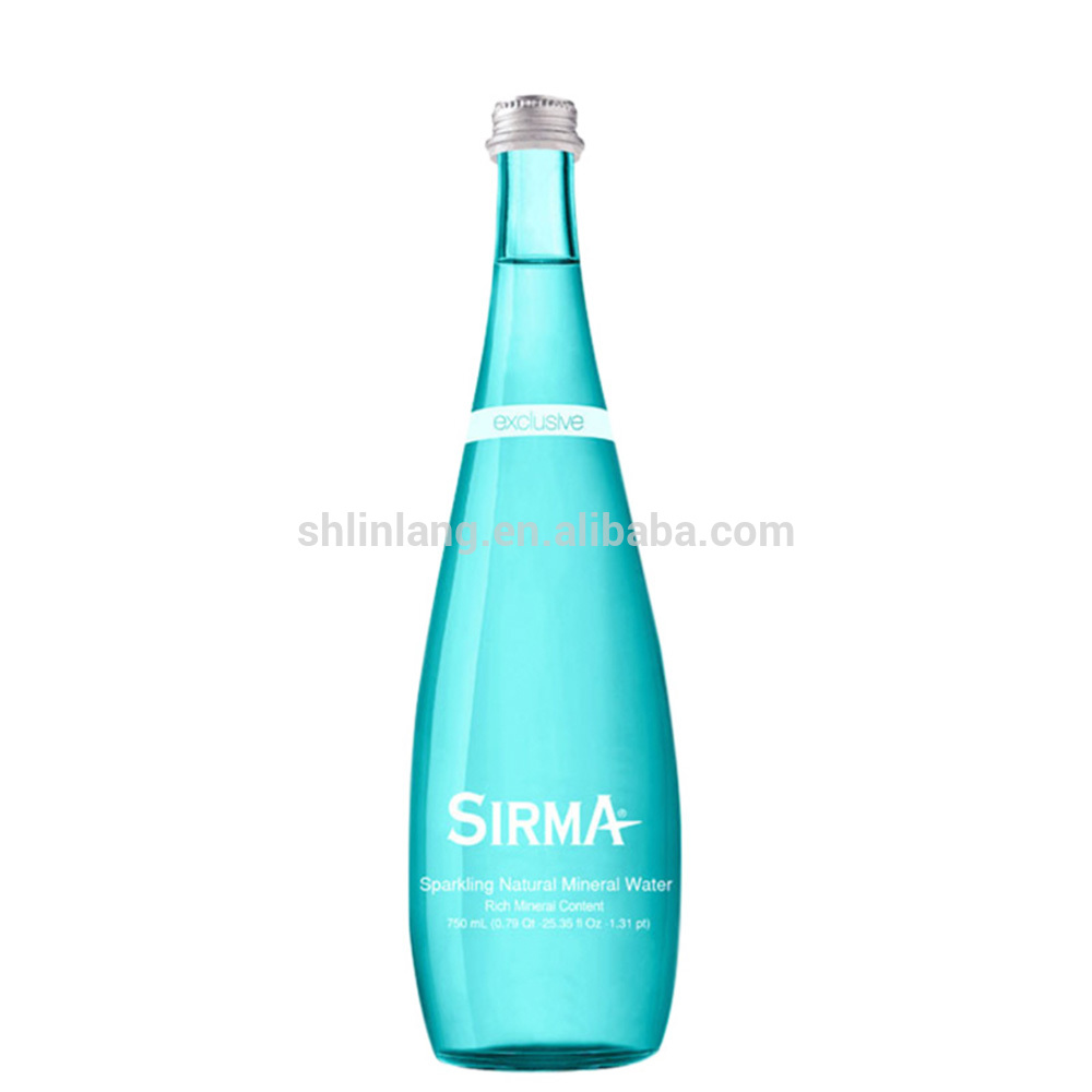 Γυάλινο μπουκάλι Linlang κατασκευή Χονδρική κατασκευή Εισαγωγή 250ml, 300ml, 350ml, 500ml, 750,1L γυάλινο μπουκάλι ποτού