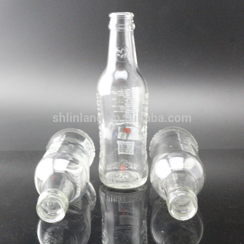 OEM/ODM Supplier Glass Jar With Screw Top Lid - 280ml sparkling drink bottle glass beverage bottle – Linlang