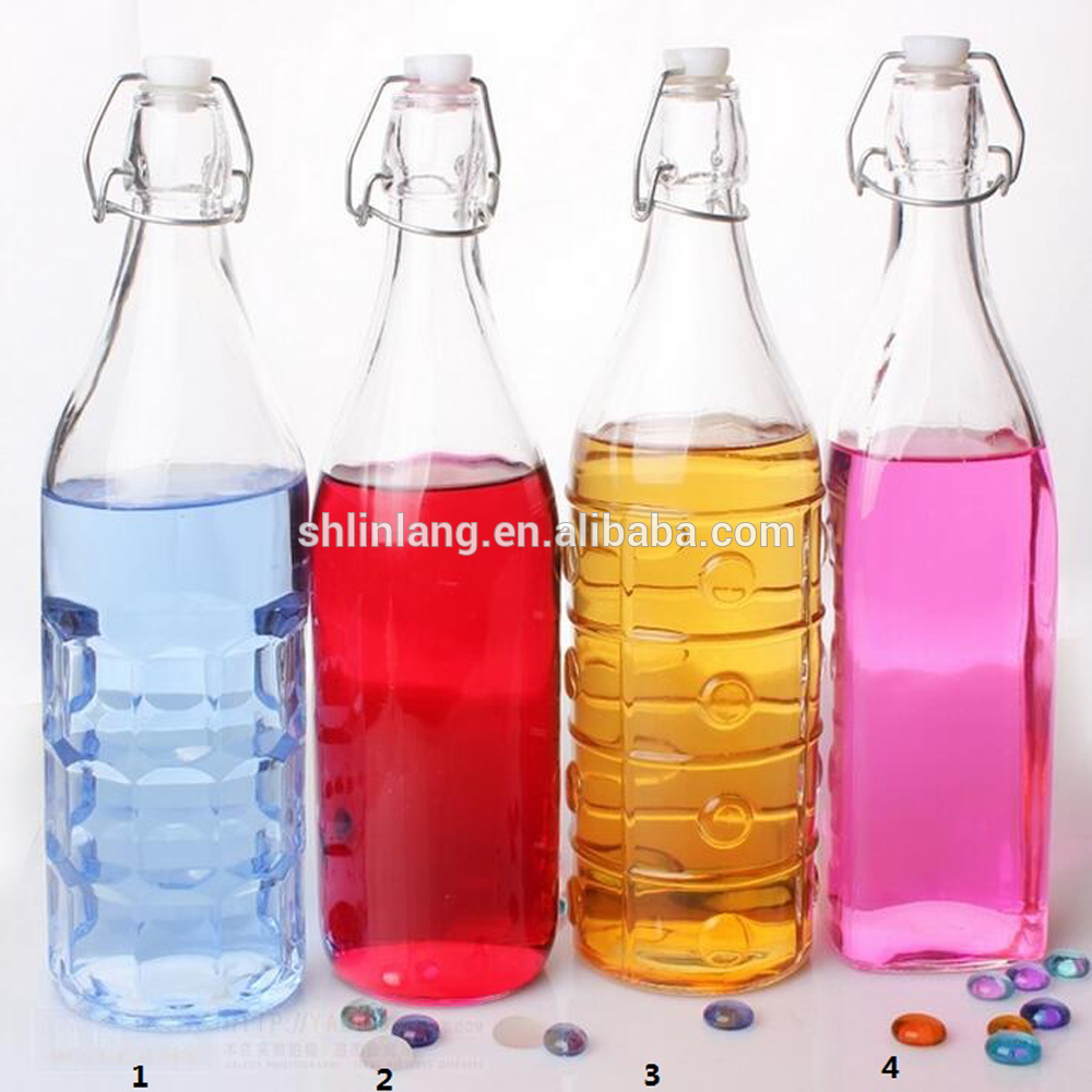 Wholesale manufacture import 120ml,200ml,8oz,300ml,500ml,750ml twistable cap juice beverage glass jar custom drink bottle