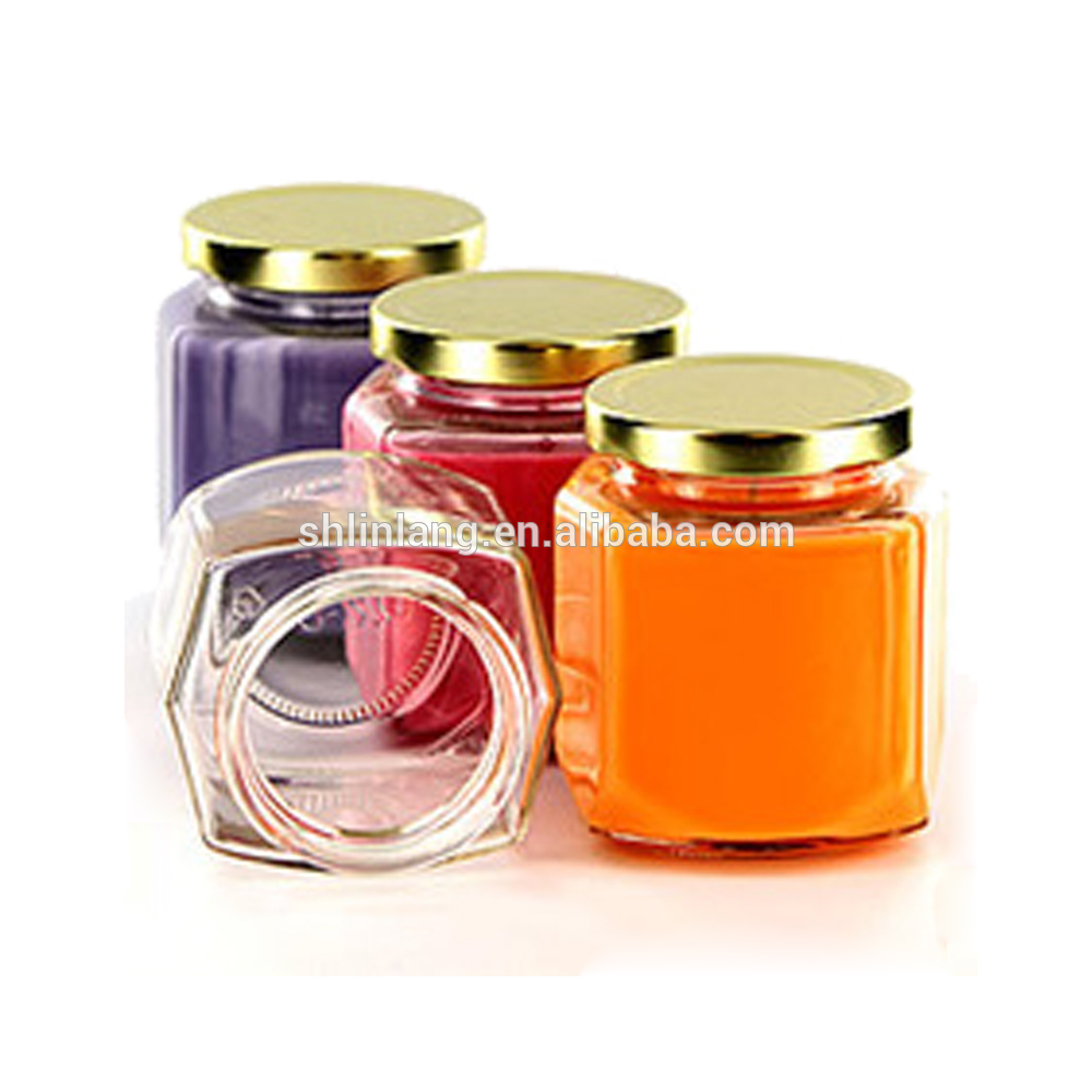 Chinese wholesale Collagen Glass Bottles - glass bottle for honey – Linlang