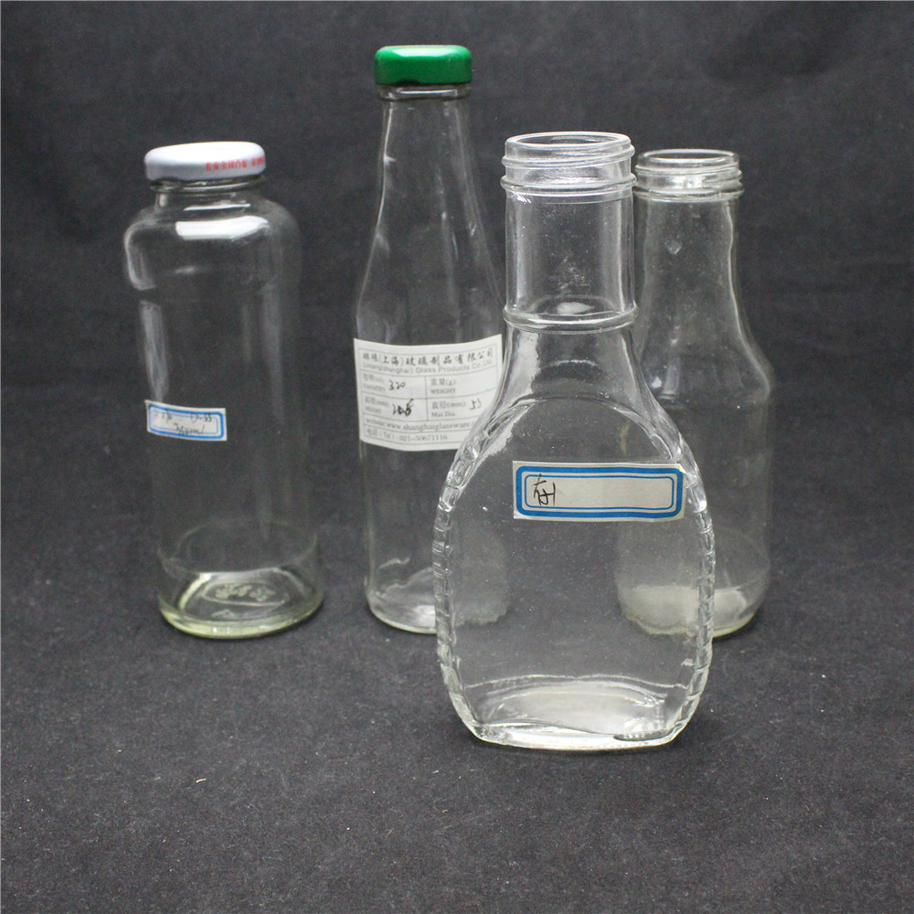 Linlang hot sale glassware products tomato sauce bottle