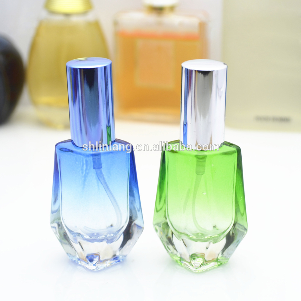 Factory Free sample Glass Jar With Tin Lid - shanghai linlang hot design glass perfume spray pump bottle – Linlang