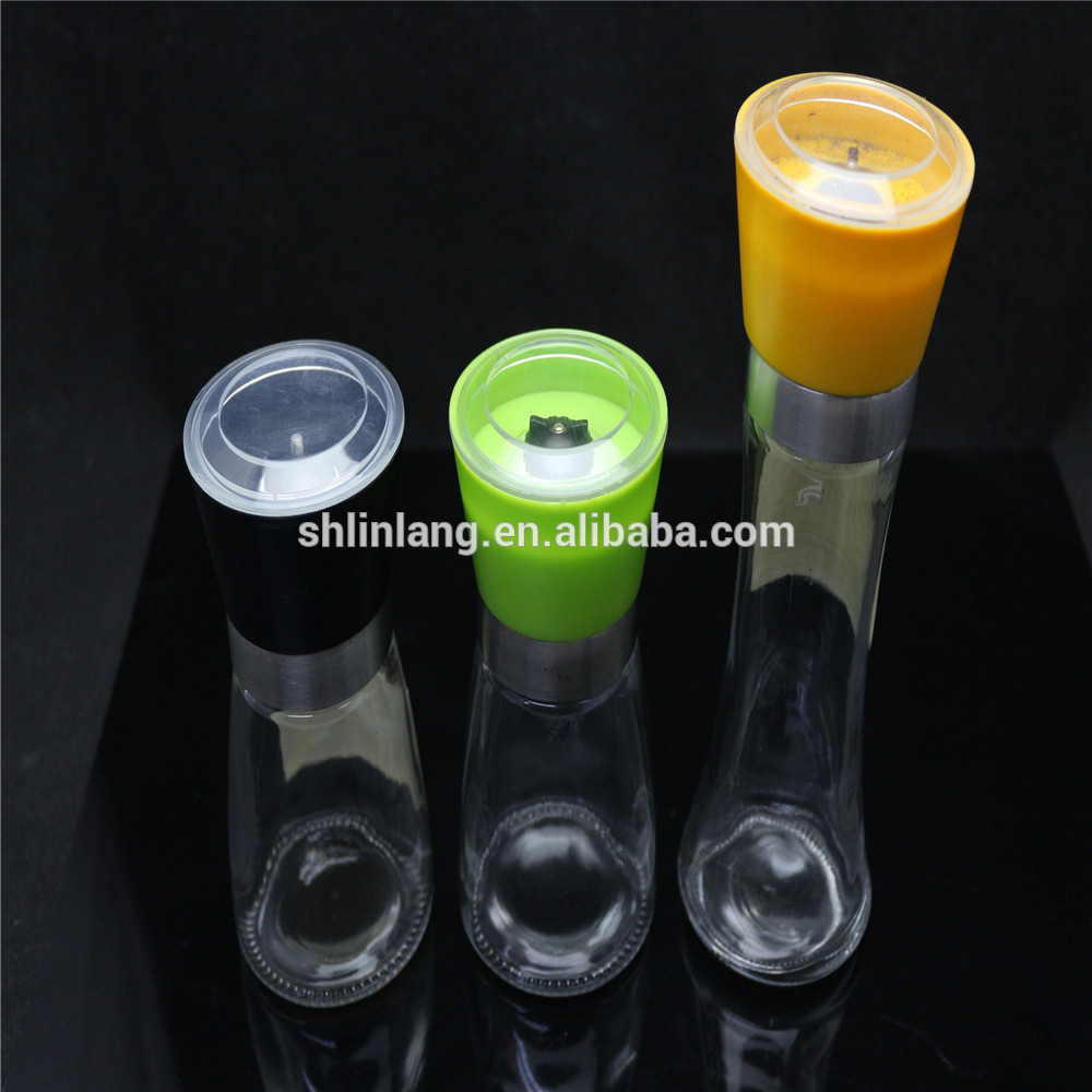 Linlang hot welcomed glass products,pepper bottle