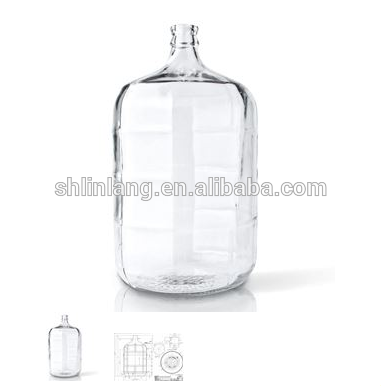 China Suppliers 6.5 gallon 6 gallon 3 gallon large glass jar 5 gallon round glass carboy