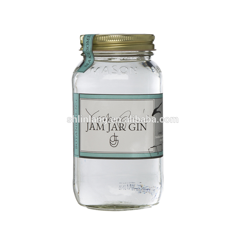 Linlang hot welcomed glass products jam jar