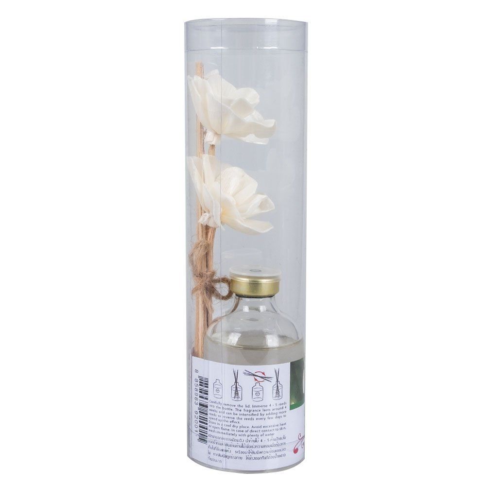 Thai Reed Diffuser Aromatic Oil Set Relaxing Home Fragrance Doft Diffuser Bottle 50ml med Butyl Cap