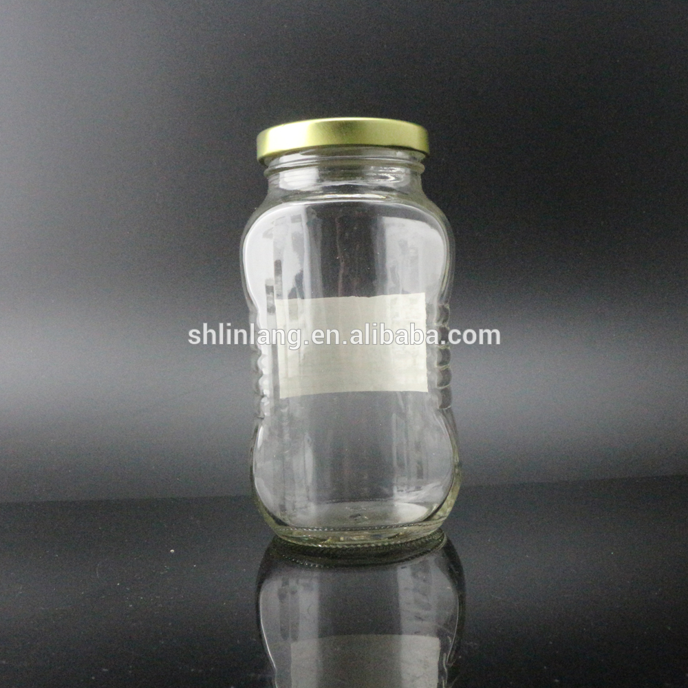 Wholesale sample 200ml glass jar of honey