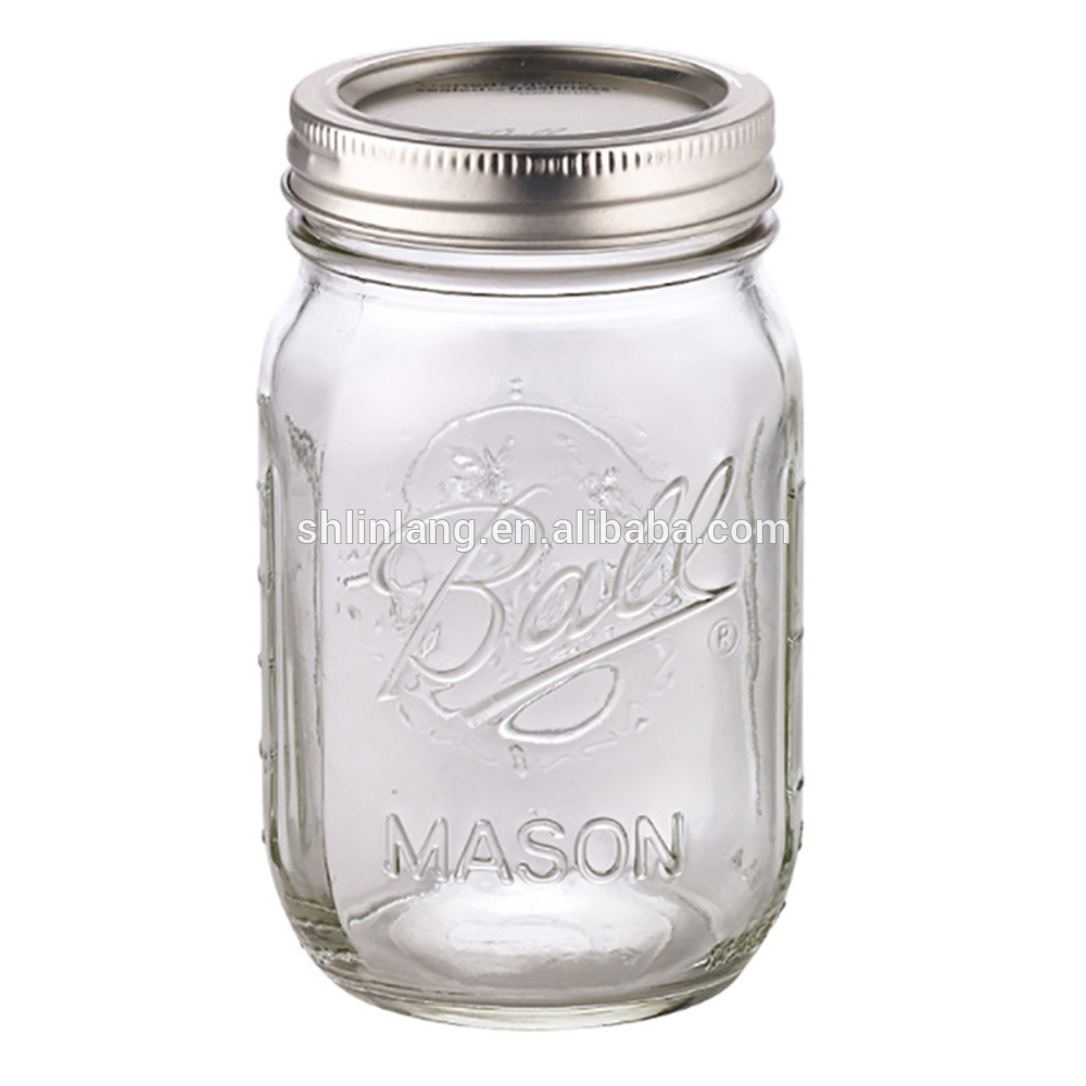 Linlang hot welcomed glass products 50ml glass mason jar