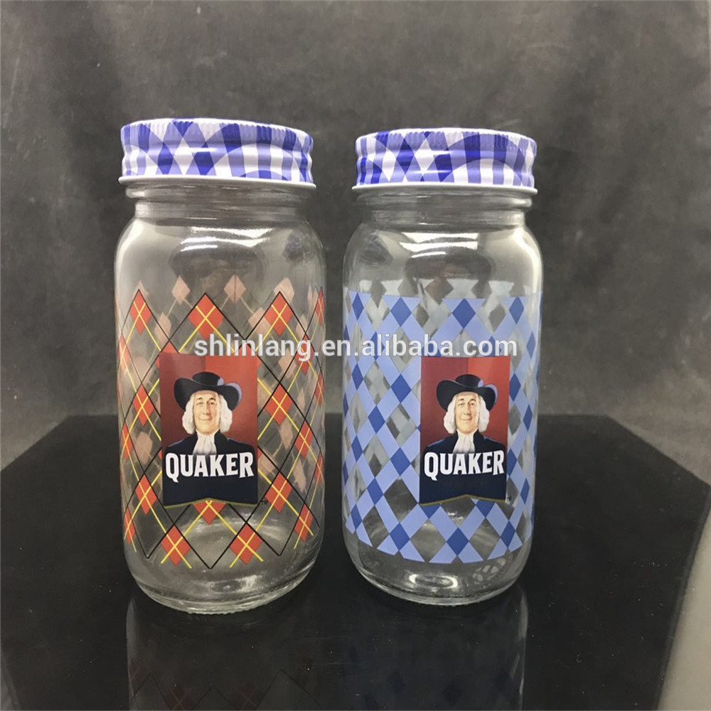 Linlang hot welcomed glass products,glass storage jar