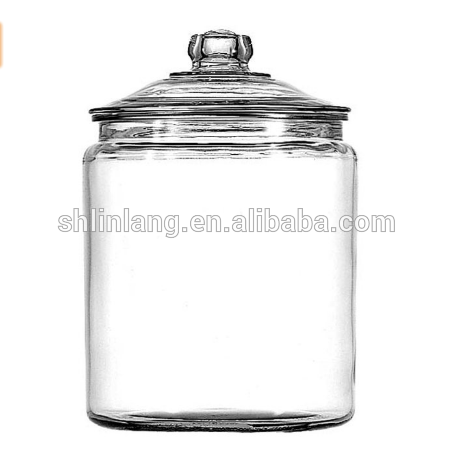 Chinese Professional Square Honey Glass Bottle - 2017 hot sale China suppliers anchor hocking 1 gallon heritage hill jar target glass jars – Linlang