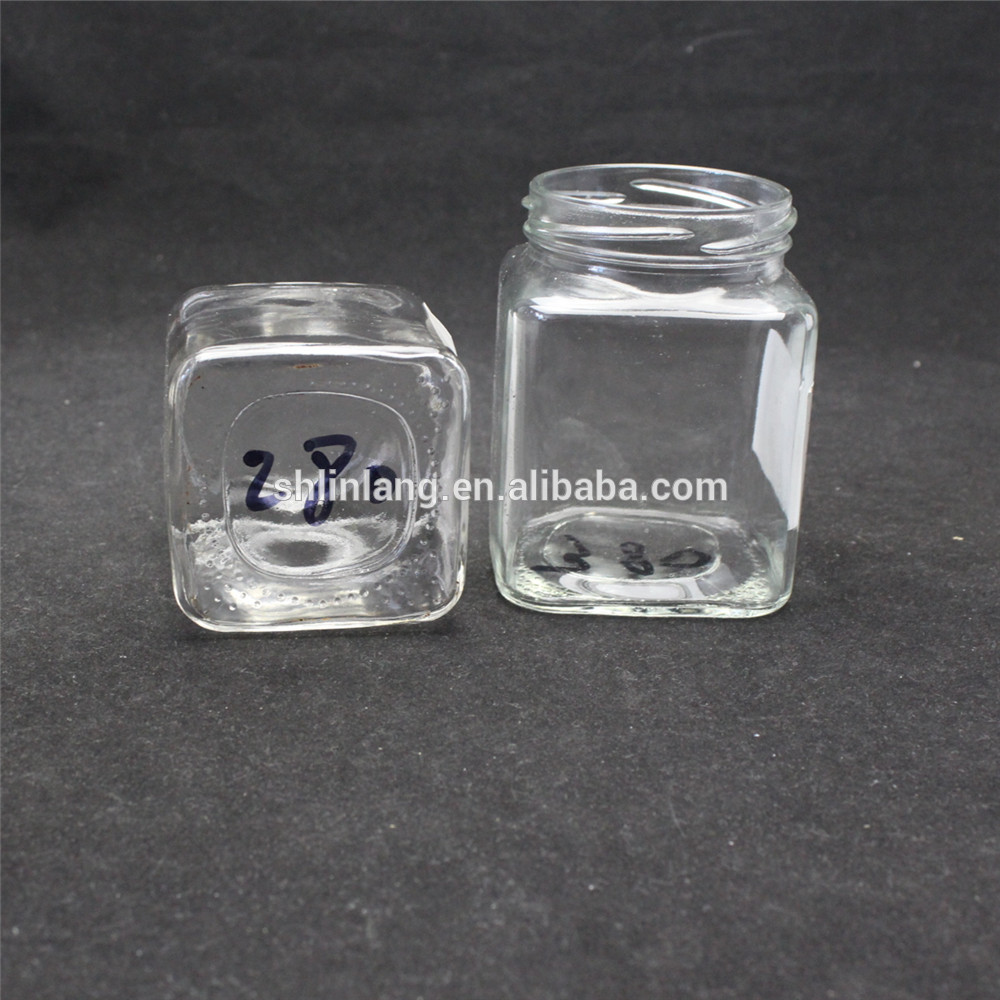 Linlang hot welcomed glass products frutta del prato jam jar