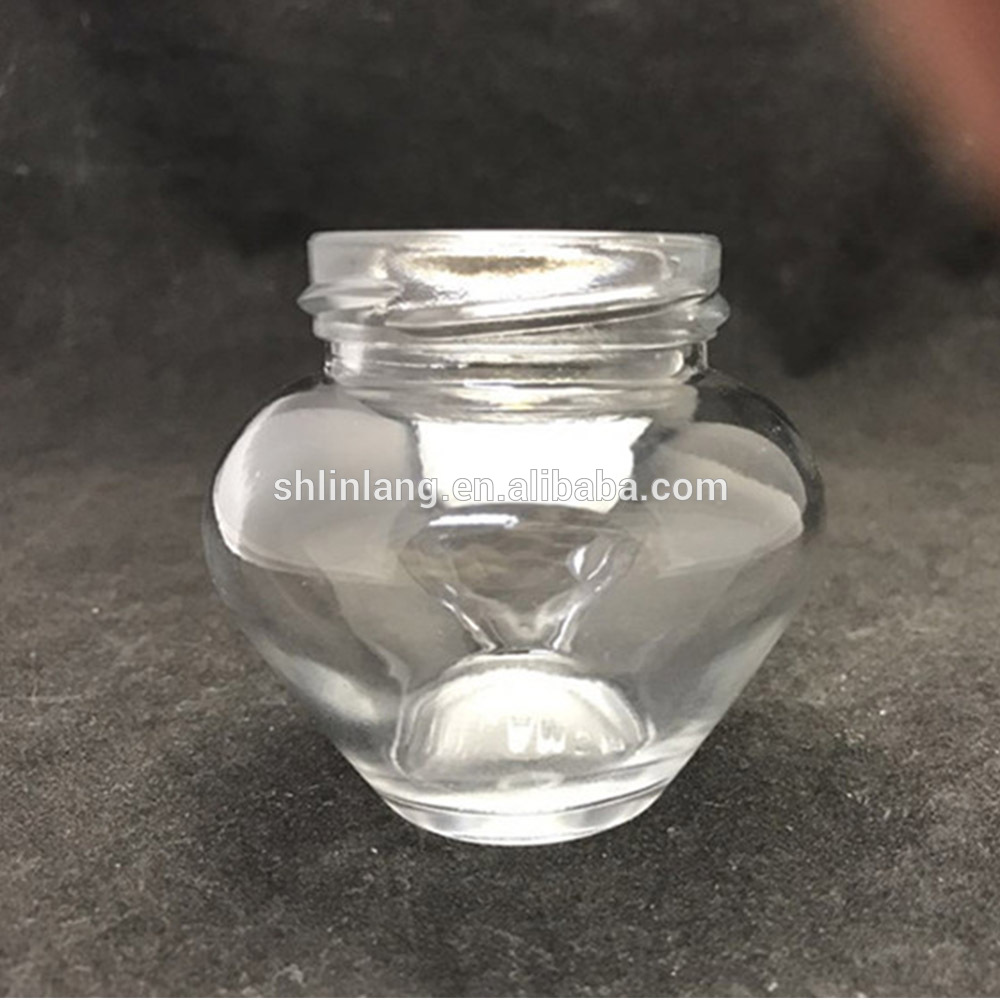 Linlang hot welcomed new developed glass products storage jar 150ml glass jar
