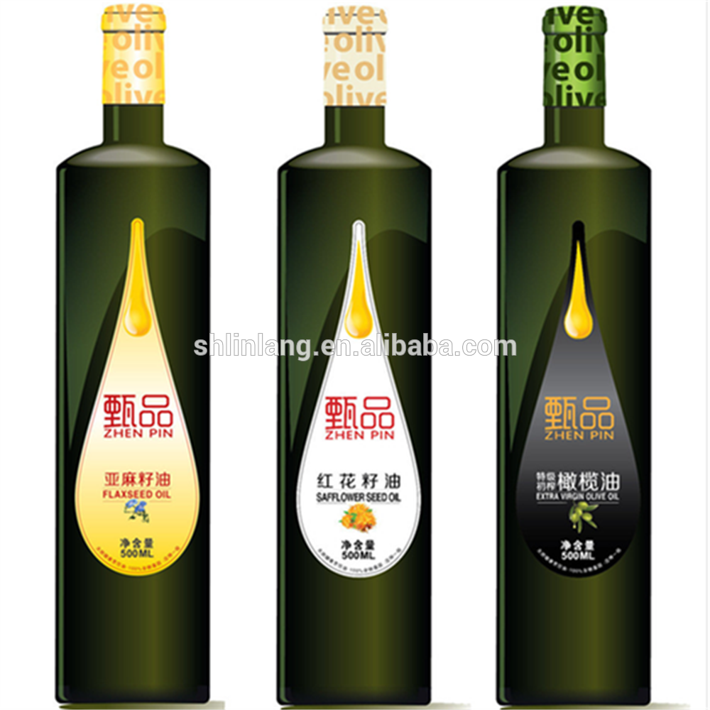 Linlang welcomed glassware products olive oil glass bottle