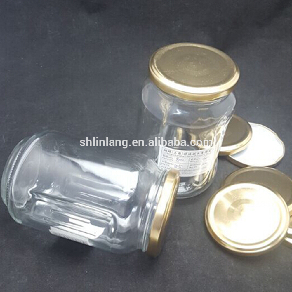 Factory making Black Nail Polish Bottle - Linlang newly developed bottles for Korean honey citron tea honey glass jars – Linlang