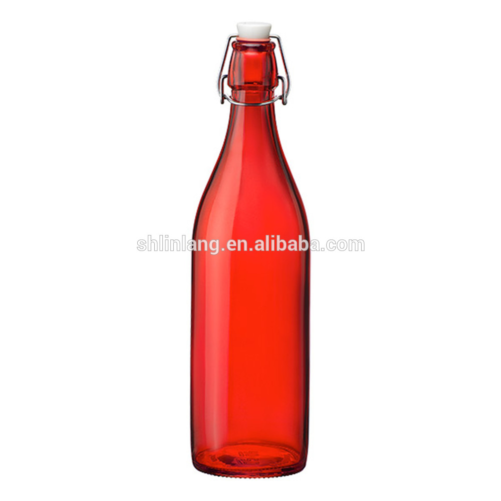Linlang hot sale colored glass bottle
