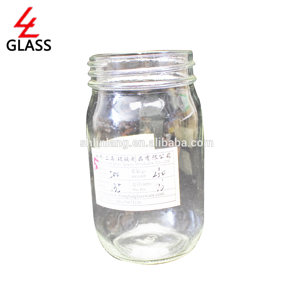 Shanghai Linlang engros honning krukker glass heksagonal 45 ml 85 ml 100 ml 180 ml 280 ml 380 ml 730ml