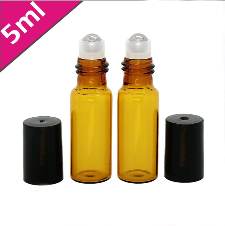 15 ml Amber Euro Bottle w/ Dropper