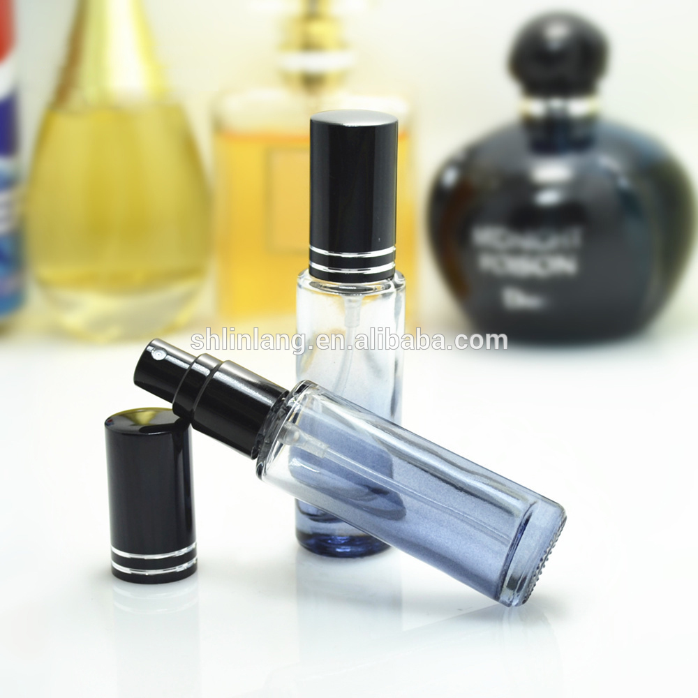 shanghai linlang 10ml pen shape glass perfume bottles pocket mist sprayer bottle