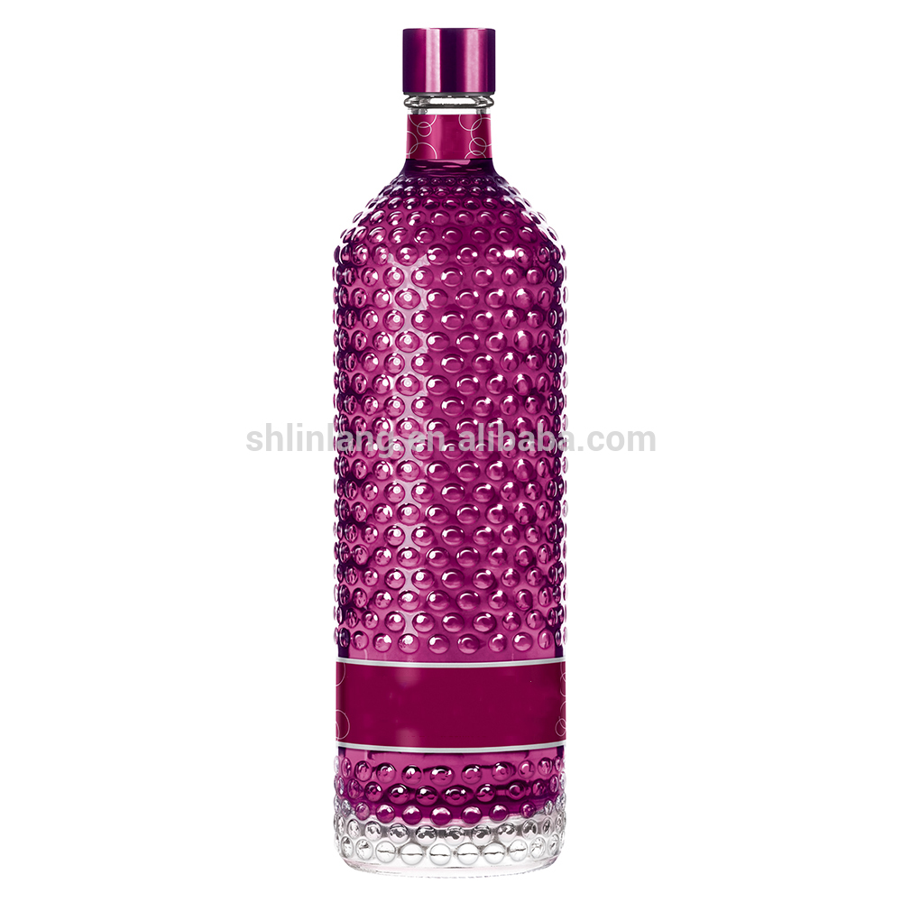Sjanghai Linlang Groothandel super premium leë wodka -glasbottel 750ml