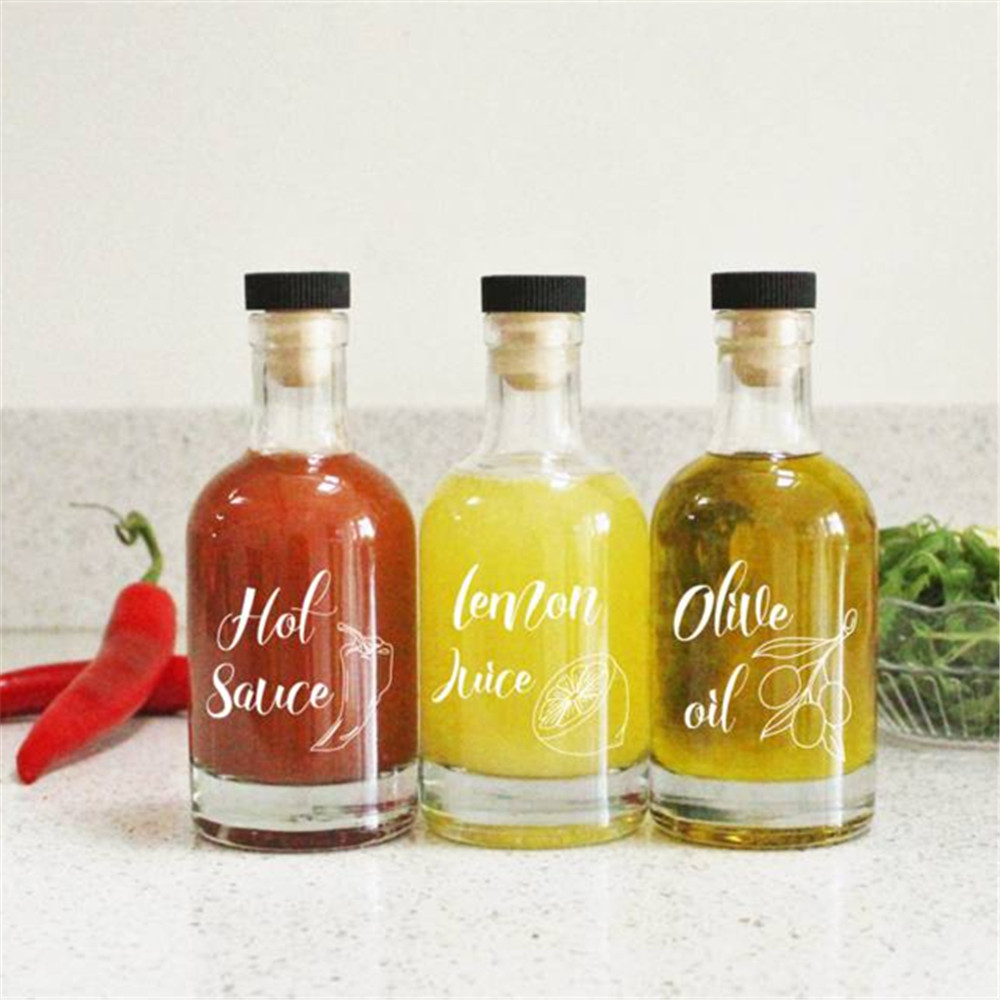factory customized Absolut Vodka Bottle - Linlang factory glass bottle for hot sauce bottles – Linlang