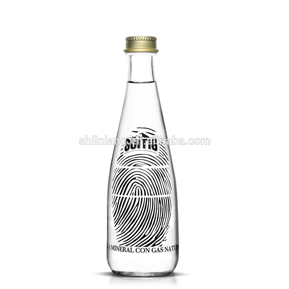 Linlang hot sale mineral water in glass bottle