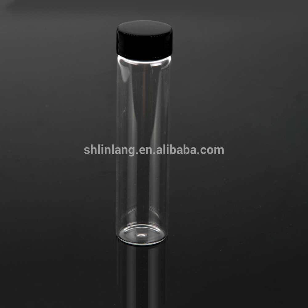 0.5/1/2/5ML Mini Small Cork Stopper Amber 2ML Glass Vial With Cork Jars Containers Bottle Wholesale