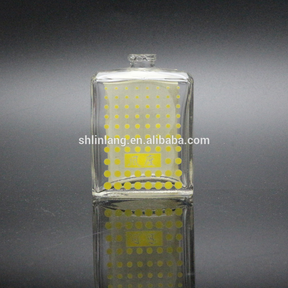 Shanghai linlang Top kualitas botol parfum wholesaler kaca 30ml & 50ml pikeun diobral