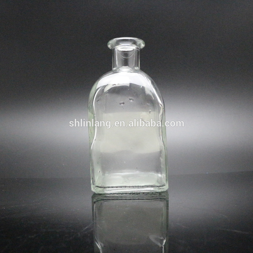 shanghai linlang 50ml 80ml 100ml High quality clear reed diffuser glass bottle 180ml 260ml 280ml glass diffuser bottle