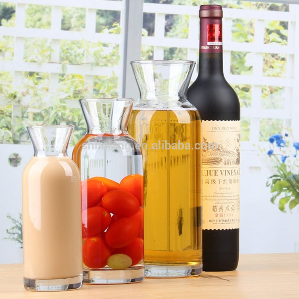 Linlang venta caliente botella de vidrio de 1 litro 500ml 350ml de bebida